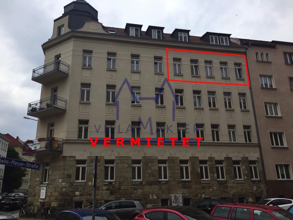 Wohnung in Leipzig vermieten - 3 Zimmerwohnung mit Balkon in Gohlis